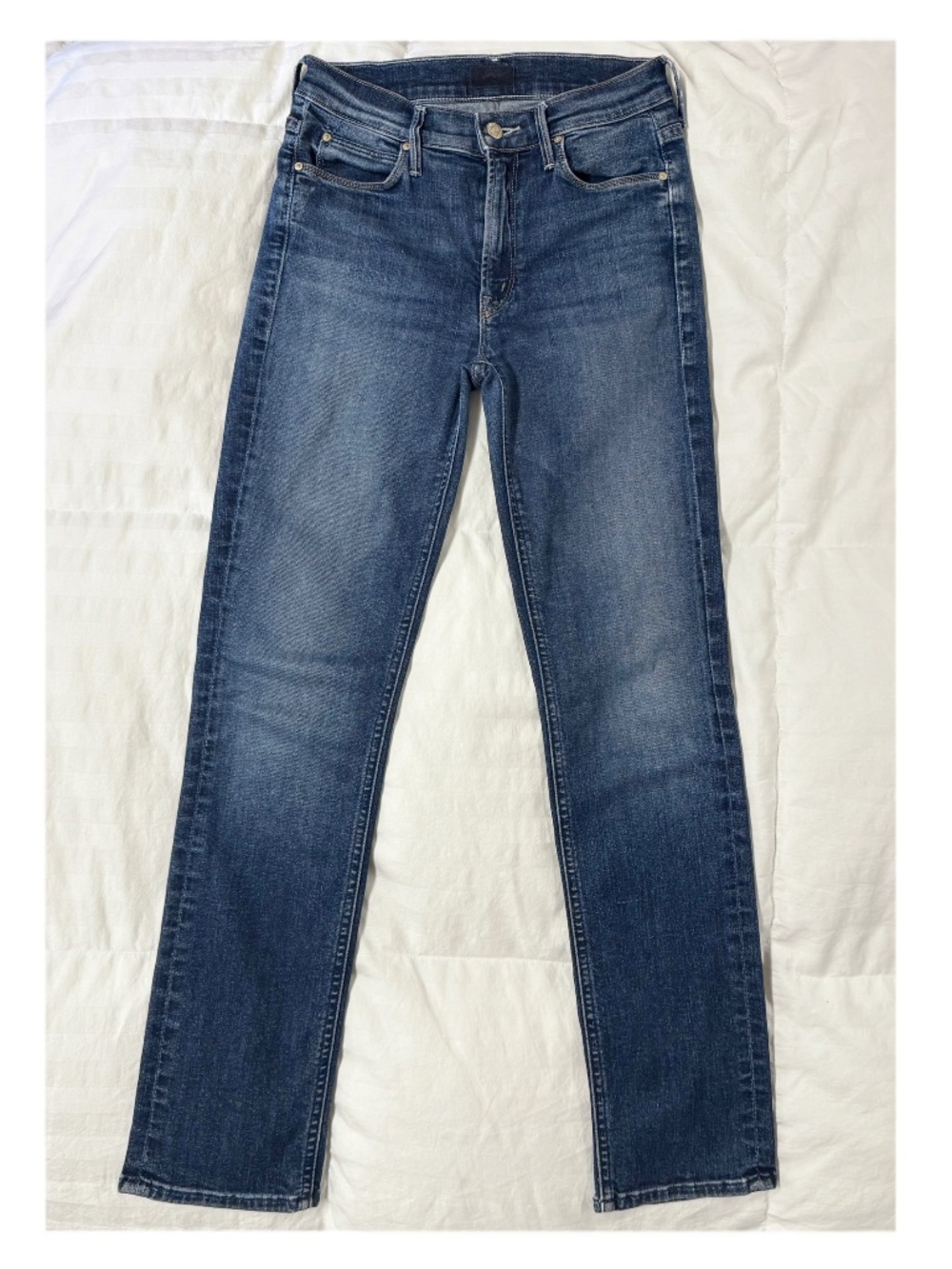 Mother The Dazzler Mid Rise Ankle Jeans On The Edge 25